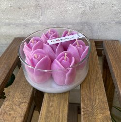 شمع معطر شیشه ای